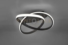 Course plafoniera led 18w · 1x 2400lm, 3000k spirale antracite con ...