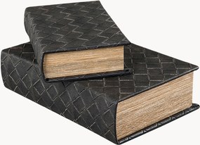 Set di 2 scatole decorative Erica