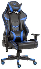 Sedia da gioco VARR Nascar nero/blu