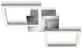 Briloner 3207-018 - Plafoniera LED FRAMES 2xLED/8W/230V