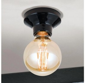 Orion - Plafoniera FROST 1xE27/60W/230V nera