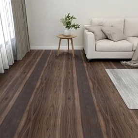Listoni Pavimenti Adesivi 20 Pz İn Pvc 1,86 M² Marrone Scuro /