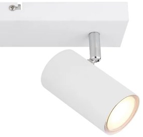 Globo 57911-2W - Faretto ROBBY 2xGU10/35W/230V bianco