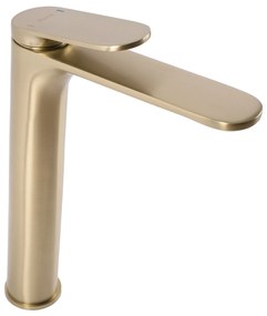 Rubinetto da lavabo Rea Marco Brush Gold high