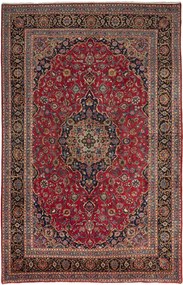 Kashan Tappeto persiano 300 x 200 Rosso (Iran) Annodato A Mano