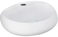 Lavabo sospeso modello Cloud Rak Ceramics cm 65x44 senza troppopieno bianco opaco