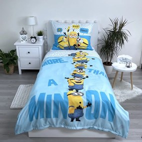 Biancheria da letto singola per bambini in microfibra 140x200 cm Minions 2 - Jerry Fabrics