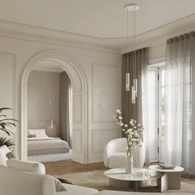 Sollux SL.1690 - Applique LAMI 1xGU10/10W/230V bianco