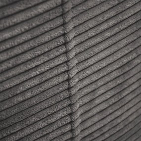 Puof a sacco nero con rivestimento in velluto a coste Om 110 – SLOWDOWN