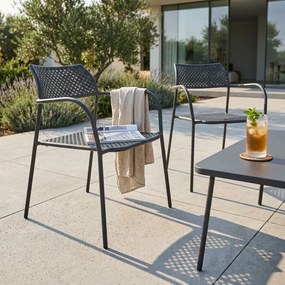 AVIIM - poltrona da giardino impilabile in ferro