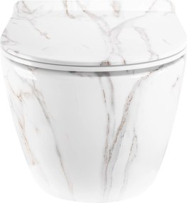 Vaso WC sospeso Rea Carter Tornado Aiax Shiny