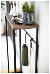 Tavolo consolle nero 18,5x60 cm Tower - YAMAZAKI