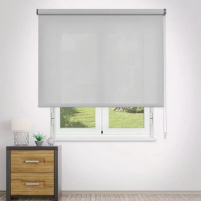 Tenda a rullo screen VIEWTEX VTX 1% grigio, bianco 119x250 cm