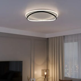 Plafoniera da soffitto HALO LED/38W/230V Ø 50 cm nera