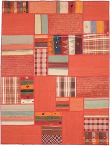 Patchwork Tappeto 210x160 (Iran) Annodato A Mano
