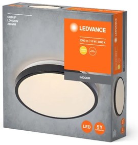 Ledvance - Plafoniera LED ORBIS LONDON LED/16W/230V nero