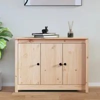 Credenza 100x35x74 cm in Legno Massello di Pino 814559