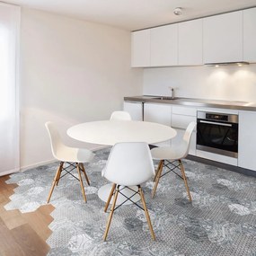 Set di 10 adesivi da pavimento Quento, 40 x 90 cm - Ambiance