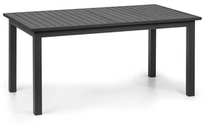 blumfeldt Toledo Tavolo da Giardino 213 x 90 cm Estensibile Alluminio antracite