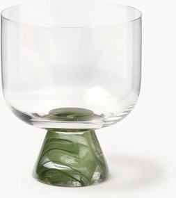 Set di 4 bicchieri in vetro soffiato Nebia