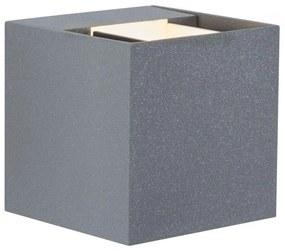 Paulmann 18000 - 2xLED/3W IP65 Applique da esterno CYBO 230V grigia