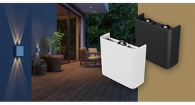 Applique a LED da esterno LUNARIX LED/2W/230V 3000-6000K CRI 90 IP54 bianco