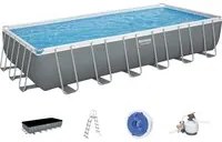 Piscina fuori terra 732x366x132 cm Power Steel Frame Bestway