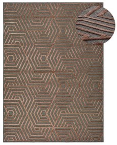 Tappeto rosso , 67 x 105 cm Lana - Universal