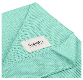 Lionelo - Coperta in bambù BAMBOO BLANKET 75x100 cm Verde menta