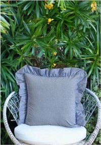 Federa decorativa in cotone 45x45 cm Ruffled – Mila Home