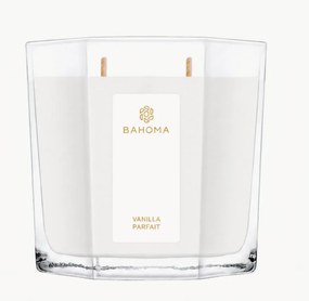 Candela profumata XL fatta a mano Vanilla Parfait (vaniglia, prugna)