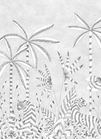 Tapete Paradis Des Tigres Grisaille Isidore Leroy A – 1/2/3