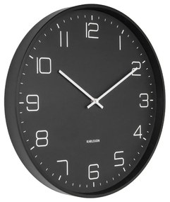 Orologio da parete nero , ø 40 cm Lofty - Karlsson