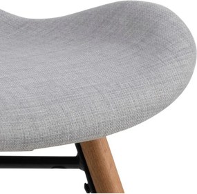 Set di 2 sedie da pranzo grigio chiaro Batilda - Actona