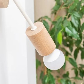 Applique OXFORD 1xE27/15W/230V pino/crema