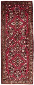 Hamedan Tappeto persiano 340x130 Rosso (Iran) Annodato A Mano