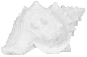 Statua Decorativa Bianco Conchiglia 21 x 14 x 12 cm