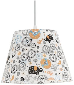 Eglo 54459 - Lampadario a sospensione con filo MOLOVE 1xE27/60W/230V