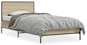 Giroletto Rovere Sonoma 75x190cm İn Legno Multistrato E Metallo /