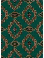 Mindthegap Carta da parati The Bar Tapestry - Viridian/ Gold/ Black