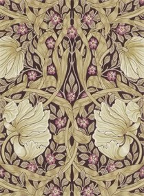 Morris & Co Carta da parati Pimpernel - Fig/ Sisal