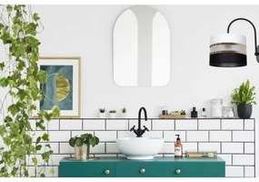 Applique CORAL 1xE27/60W/230V nero