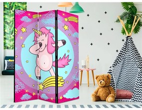 Paravento Dancing Unicorn [Room Dividers]