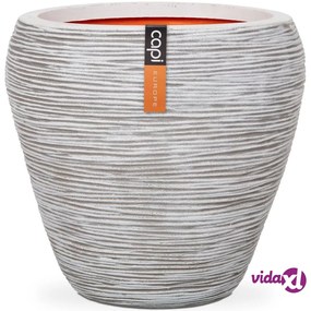 Capi Vaso a Cono Nature Rib 42x38 cm Avorio KOFI362