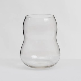 Vaso in vetro (altezza totale 20 cm) Clara – Casa Selección