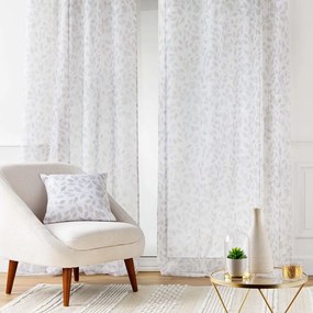 Tenda sottile bianca in voile 140x240 cm Duchesse – douceur d'intérieur