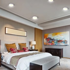 Solight WD174 - Plafoniera LED/24W/230V 3000/4000/6000K diam. 30 cm bianca