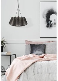 Duolla - Lampadario su filo ROSSA 3xE27/40W/230V nero