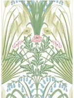 Tapete Bluebell von Cole and Son - Green and Cream