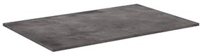 Top per lavabo Neo SENSEA L 61 x H 1.2 x P 48.5 cm grigio stratificato, effetto pietra naturale